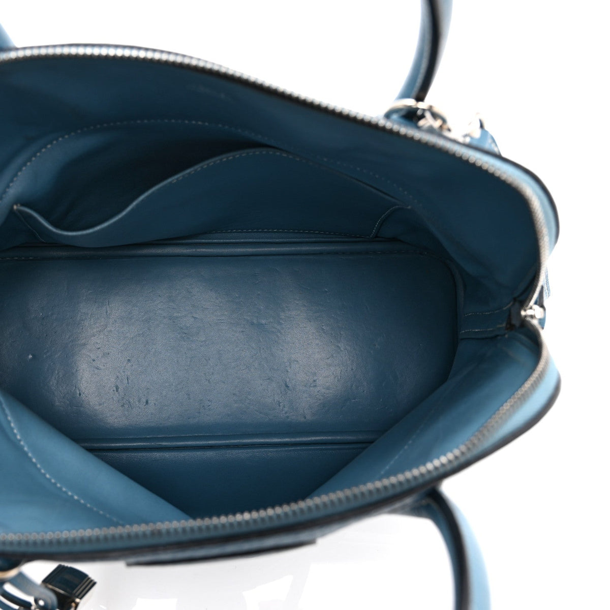エルメス ボリード 31 Bleu Jean トリヨンクレマンス シルバー金具 HERMES BOLIDE 31 BLEU JEAN TAURILLON CLEMENCE SILVER HARDWARE