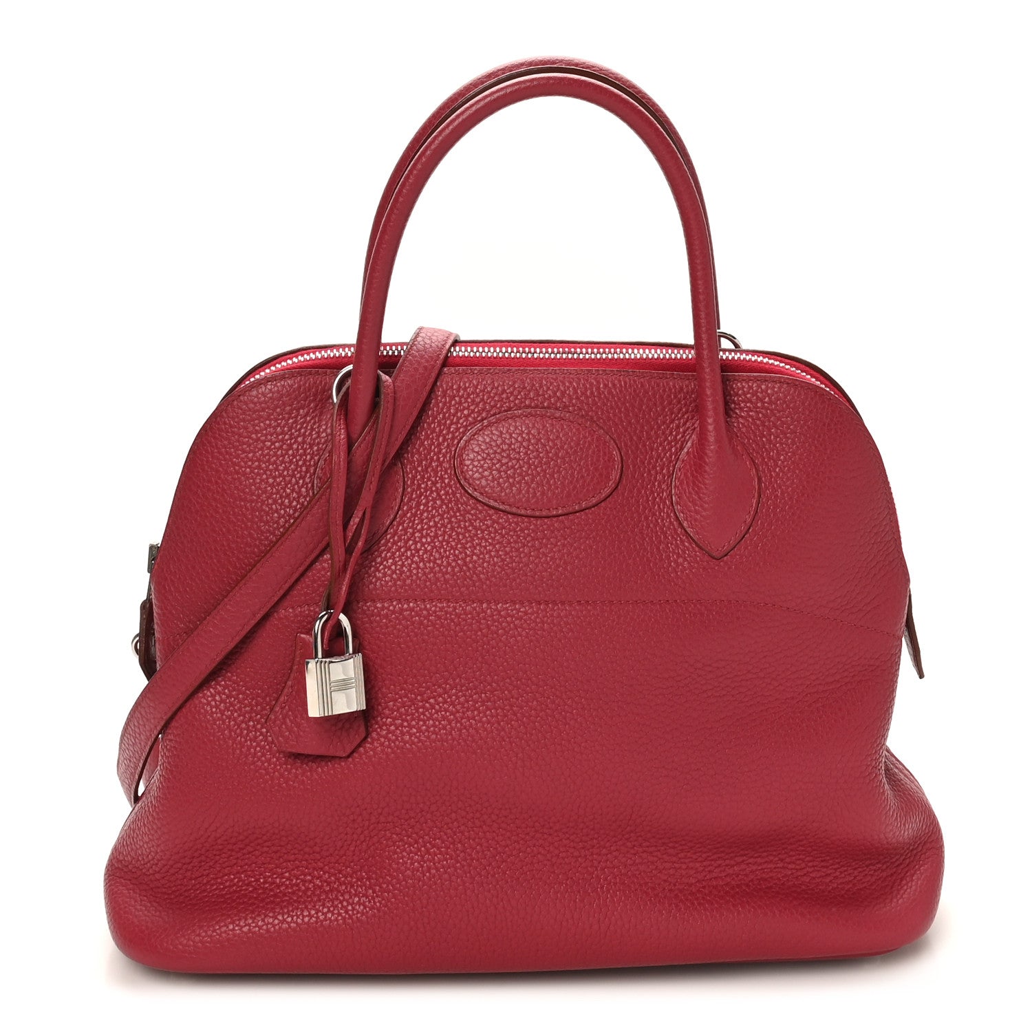 エルメス ボリード 31 Rubis トリヨンクレマンス シルバー金具 HERMES BOLIDE 31 RUBIS TAURILLON CLEMENCE SILVER HARDWARE