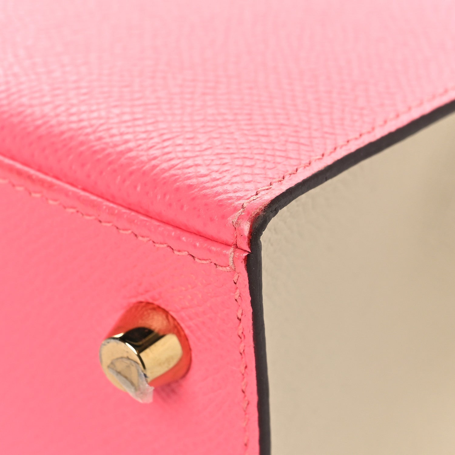 HERMES KELLY 25 SELLIER HSS SPECIAL ORDER ROSE AZALEE CRAIE EPSOM BRUSHED GOLD HARDWARE