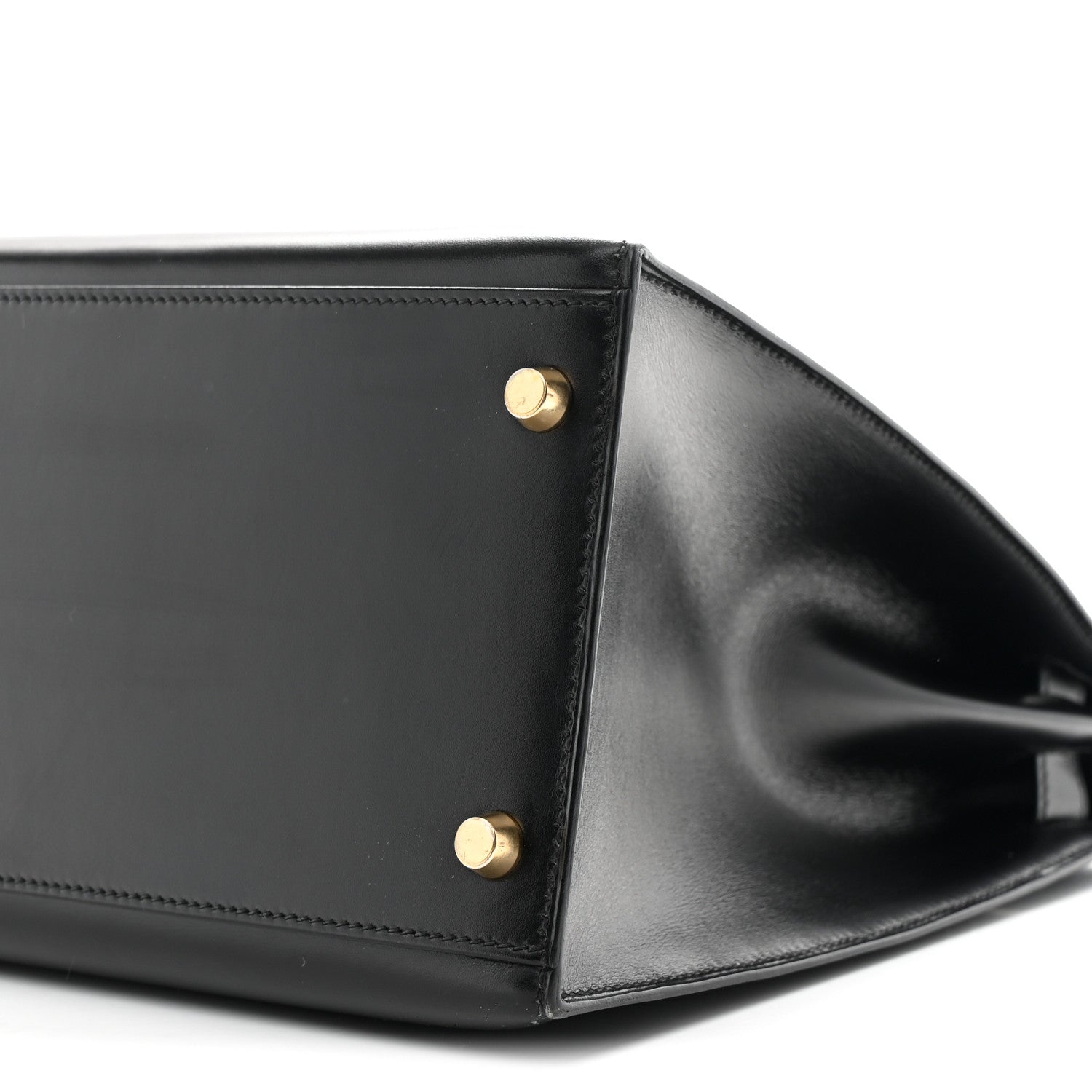 エルメス ケリー 35 外縫い Black ボックス ゴールド金具 HERMES KELLY 35 SELLIER BLACK BOX GOLD HARDWARE
