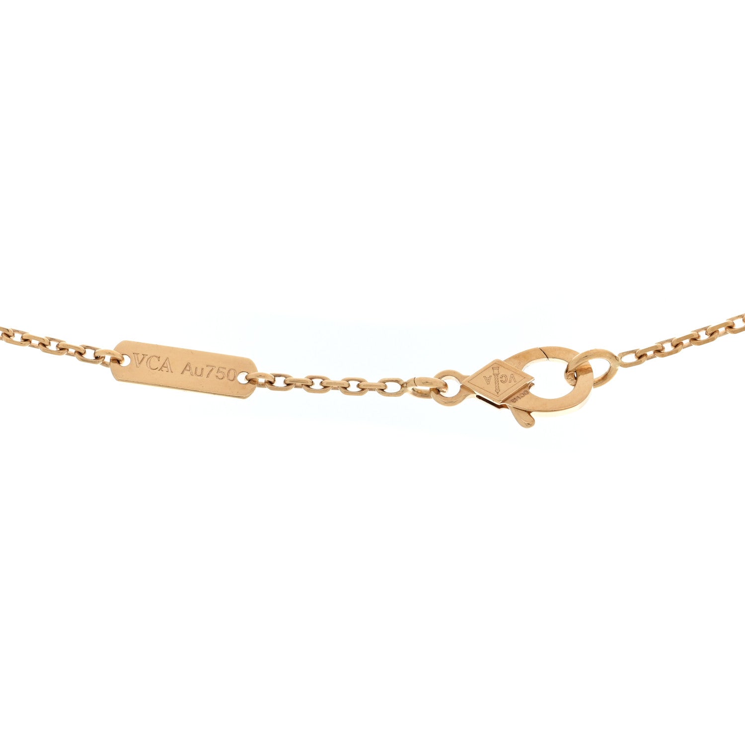 ヴァンクリーフ＆アーペル ヴィンテージアルハンブラ ペンダントネックレス 18K イエローゴールド VAN CLEEF & ARPELS VINTAGE ALHAMBRA PENDANT NECKLACE 18K YELLOW GOLD