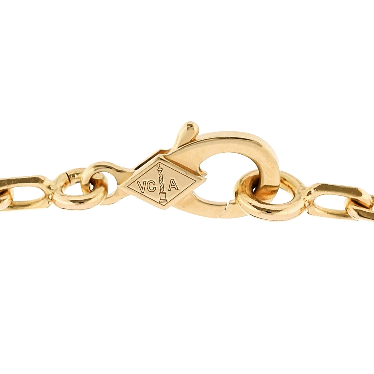 ヴァンクリーフ＆アーペル ヴィンテージアルハンブラ 5モチーフ ブレスレット ブルーアゲート 18K イエローゴールド VAN CLEEF & ARPELS VINTAGE ALHAMBRA 5 MOTIFS BRACELET BLUE AGATE 18K YELLOW GOLD