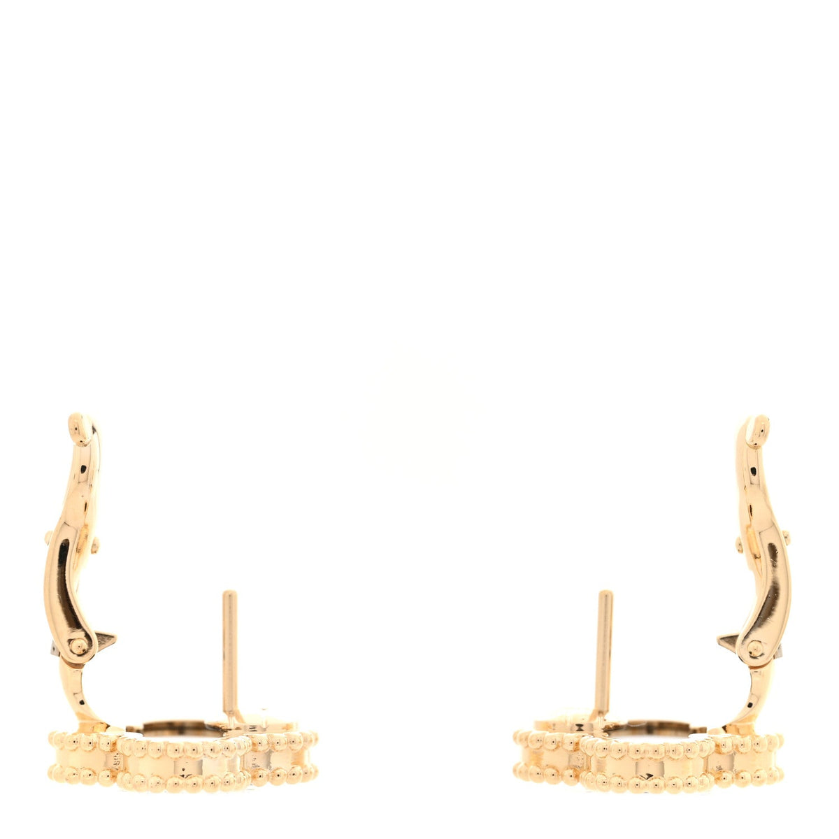 ヴァンクリーフ＆アーペル ヴィンテージアルハンブラ ピアス ブラックオニキス 18K イエローゴールド VAN CLEEF & ARPELS VINTAGE ALHAMBRA EARRINGS BLACK ONYX 18K YELLOW GOLD