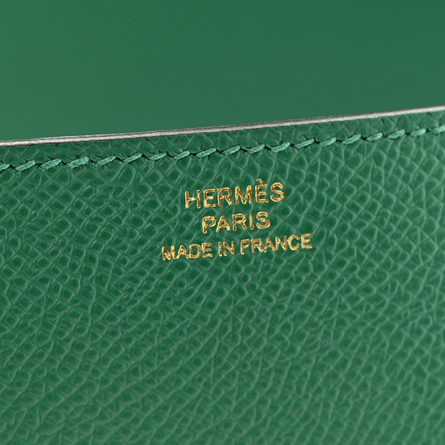 エルメス コンスタンス 25 エラン Vert Vertigo エプソン ゴールド金具 HERMES CONSTANCE 25 ELAN VERT VERTIGO EPSOM GOLD HARDWARE