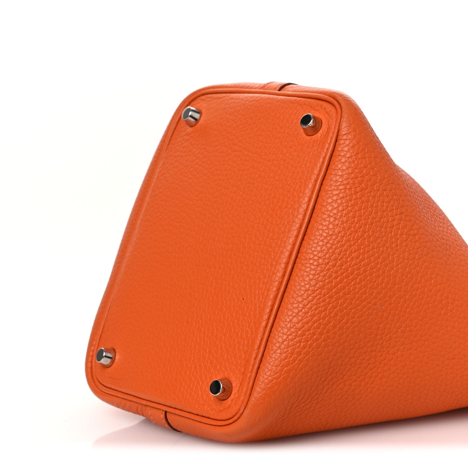 エルメス ピコタンロック PM 18 Orange トリヨンクレマンス シルバー金具 HERMES PICOTIN PM 18 ORANGE TAURILLON CLEMENCE SILVER HARDWARE