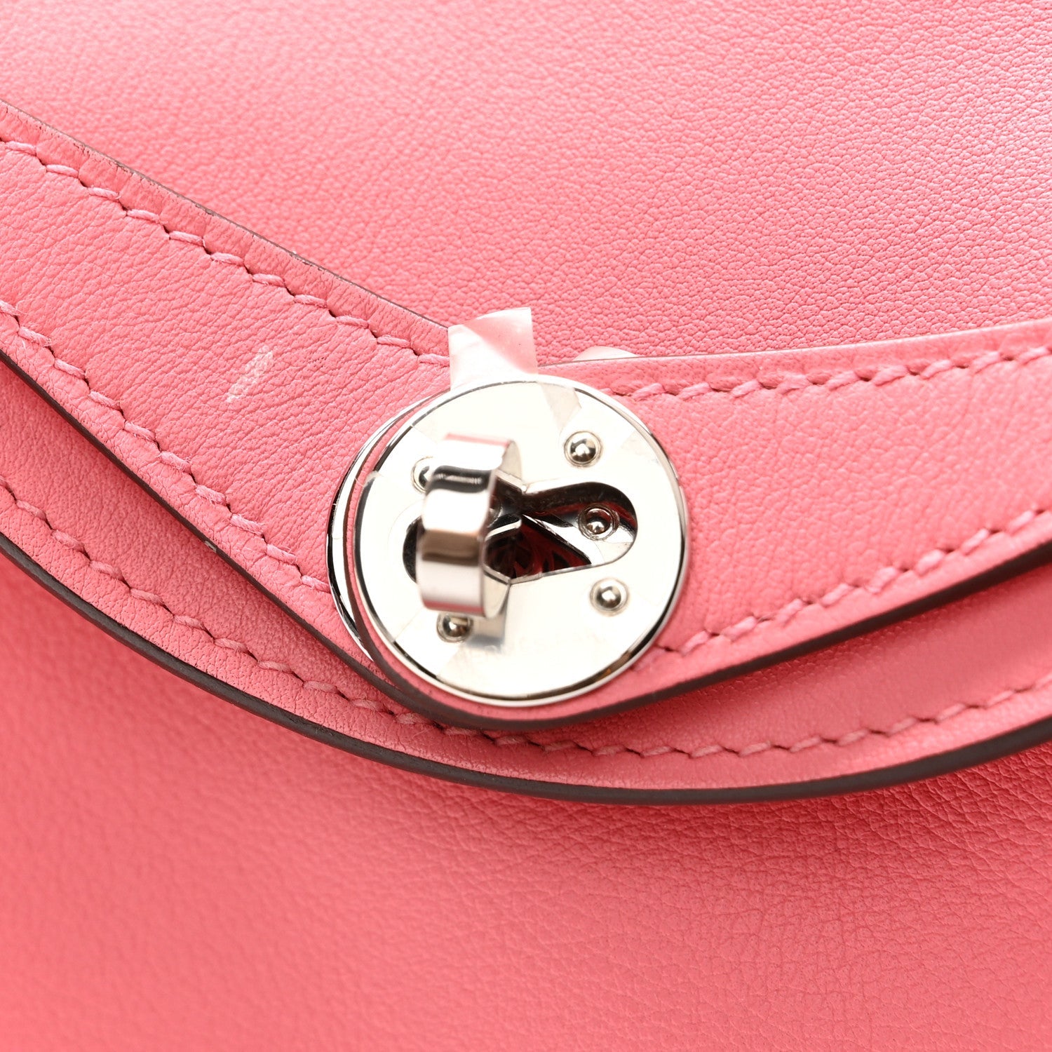エルメス リンディ 20 Rose Ete スイフト シルバー金具 HERMES LINDY 20 ROSE ETE SWIFT SILVER HARDWARE