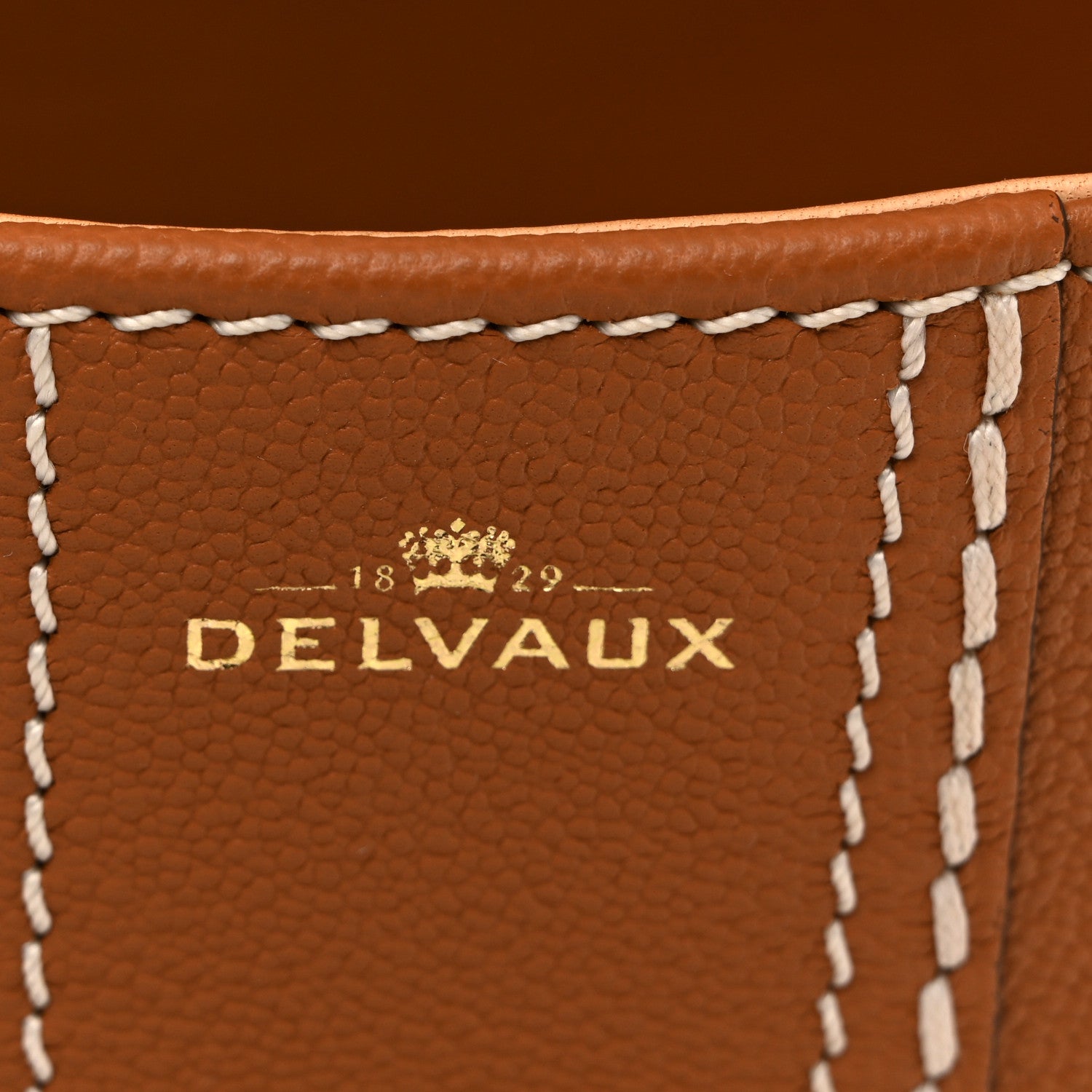 デルヴォー  サーピケ ミニ サッチェル Vegetal Ivory グレインドロデオカーフスキン ゴールド金具 DELVAUX BRILLANT MINI SURPIQUE SATCHEL VEGETAL IVORY GRAINED RODEO CALFSKIN GOLD HARDWARE