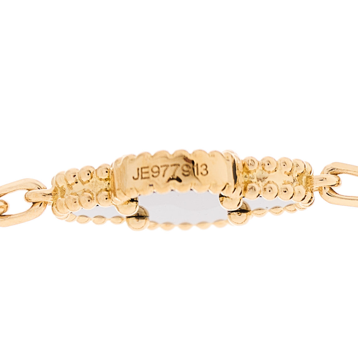 ヴァンクリーフ＆アーペル ヴィンテージアルハンブラ 20モチーフ ネックレス ブラックオニキス 18K イエローゴールド VAN CLEEF & ARPELS VINTAGE ALHAMBRA 20 MOTIFS NECKLACE BLACK ONYX 18K YELLOW GOLD