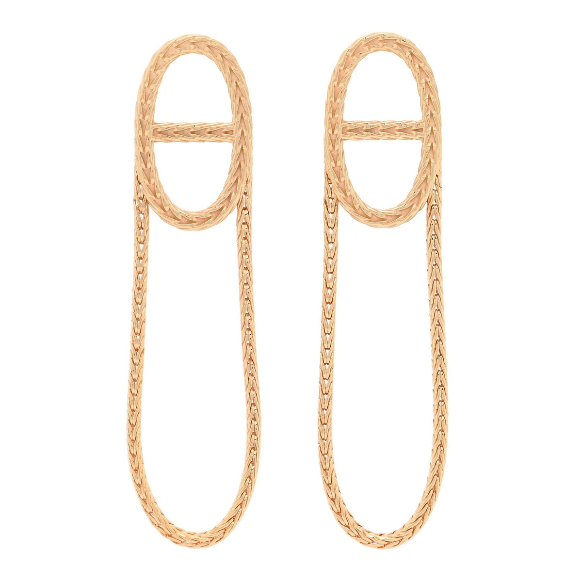 エルメス ダナエ ピアス 18K イエローゴールド HERMES DANAE EARRINGS 18K YELLOW GOLD