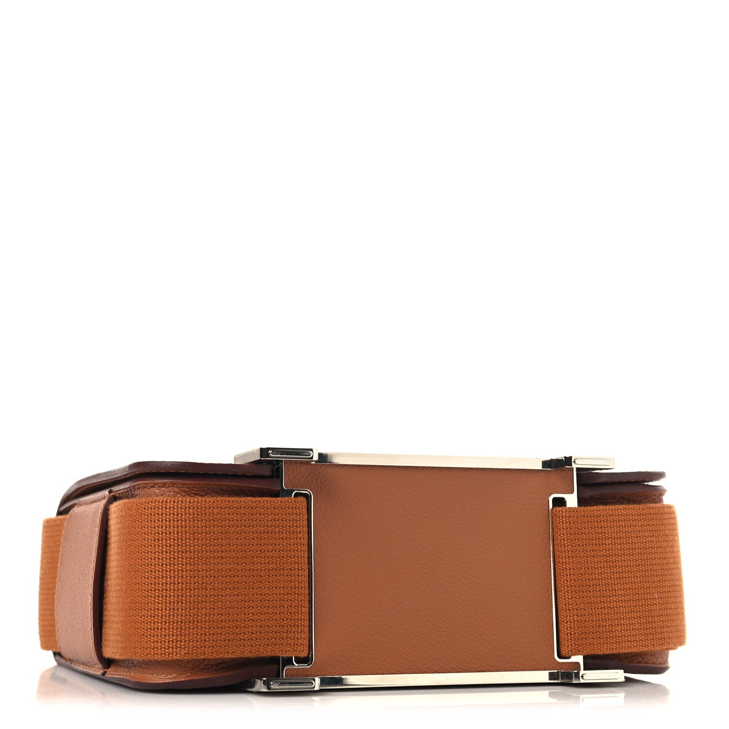 エルメス ゲタ Gold エバーカラー シルバー金具 HERMES GETA GOLD EVERCOLOR SILVER HARDWARE