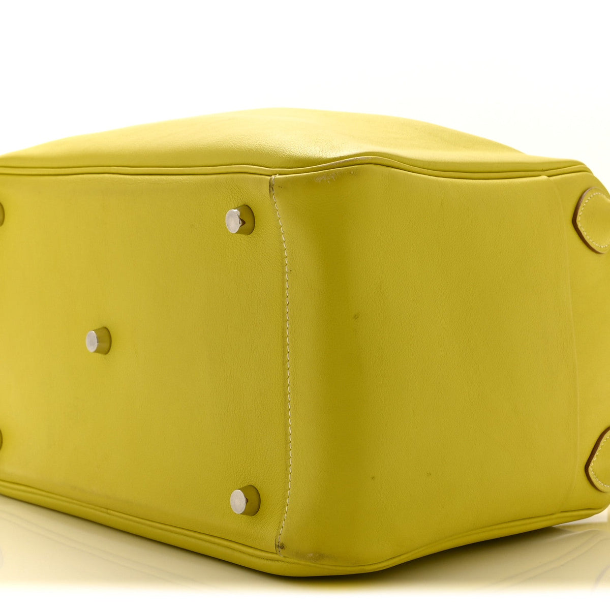 エルメス リンディ 30 Lime エバーカラー シルバー金具 HERMES LINDY 30 LIME EVERCOLOR SILVER HARDWARE
