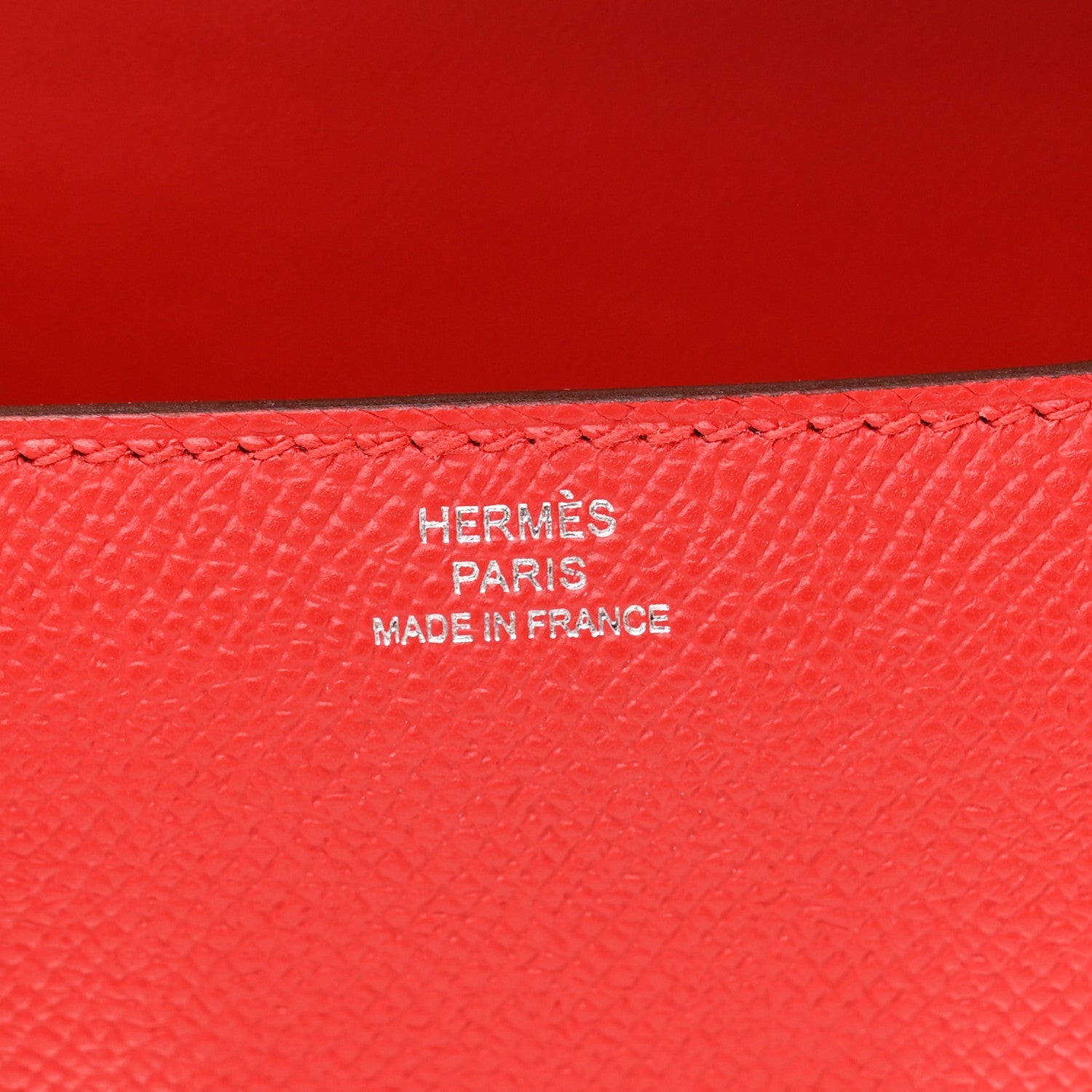 エルメス コンスタンス 25 エラン Rouge Radieux エプソン シルバー金具 HERMES CONSTANCE 25 ELAN ROUGE RADIEUX EPSOM SILVER HARDWARE