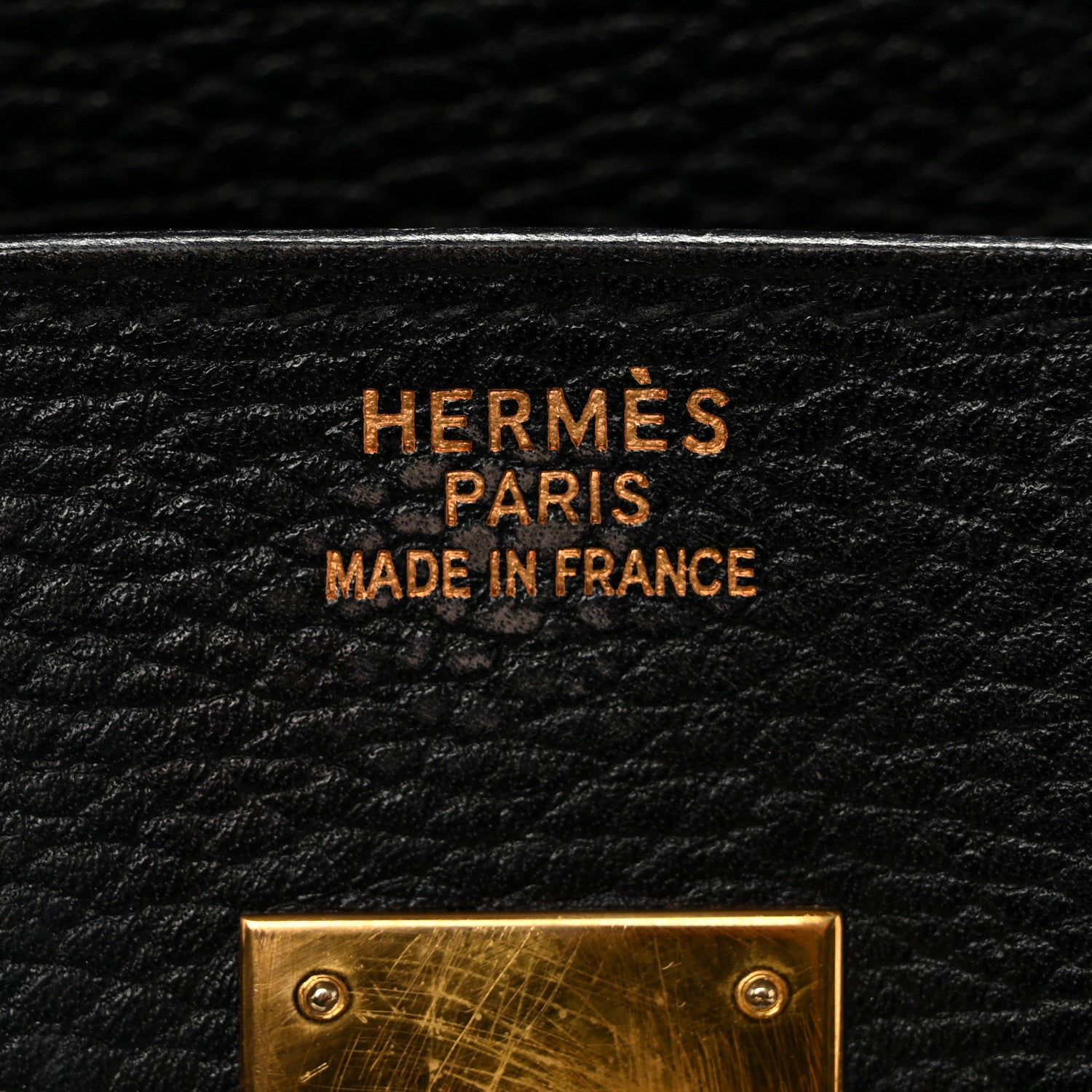 エルメス バーキン 35 Black アルデンヌ ゴールド金具 HERMES BIRKIN 35 BLACK ARDENNES GOLD HARDWARE