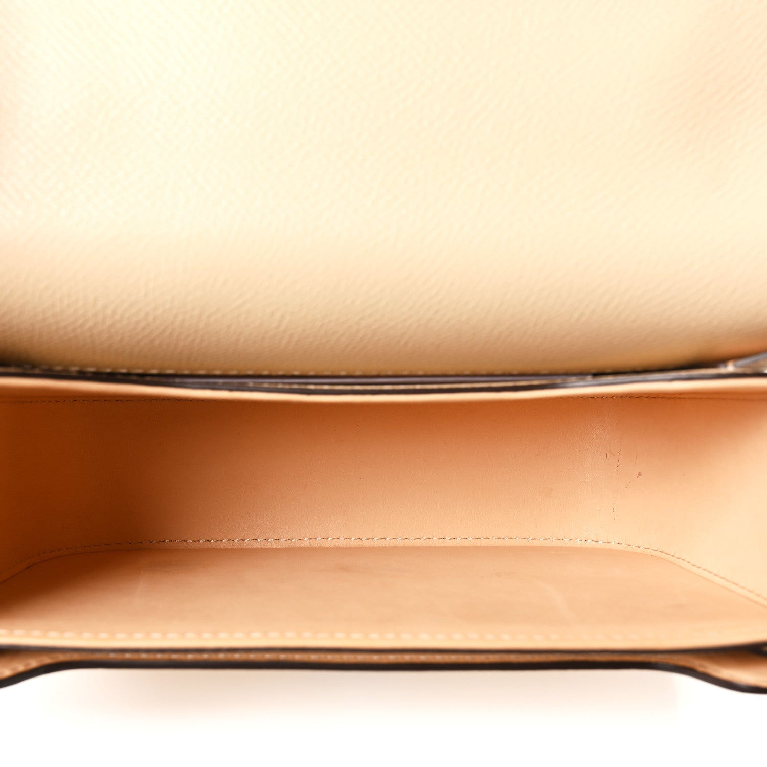 デルヴォー ランゴー ハンドバッグ Dune アルピナカーフスキン ゴールド金具/シルバー金具 DELVAUX LINGOT HANDBAG DUNE ALPINA CALFSKIN SILVER HARDWARE