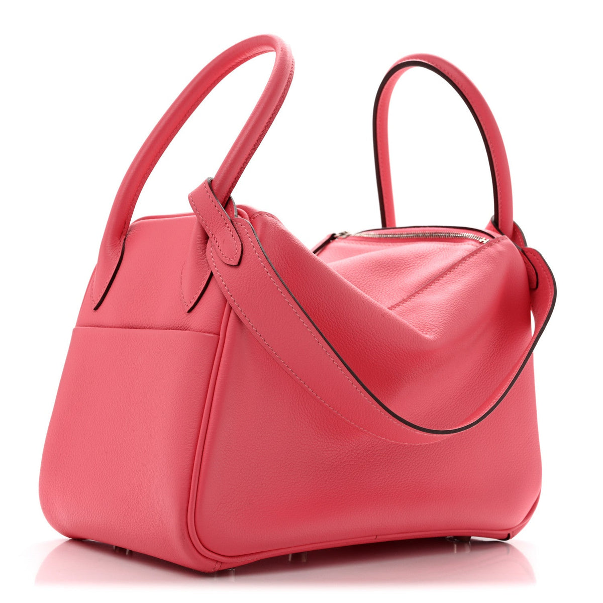 エルメス リンディ 26 Rose Azalee エバーカラー シルバー金具 HERMES LINDY 26 ROSE AZALEE EVERCOLOR SILVER HARDWARE
