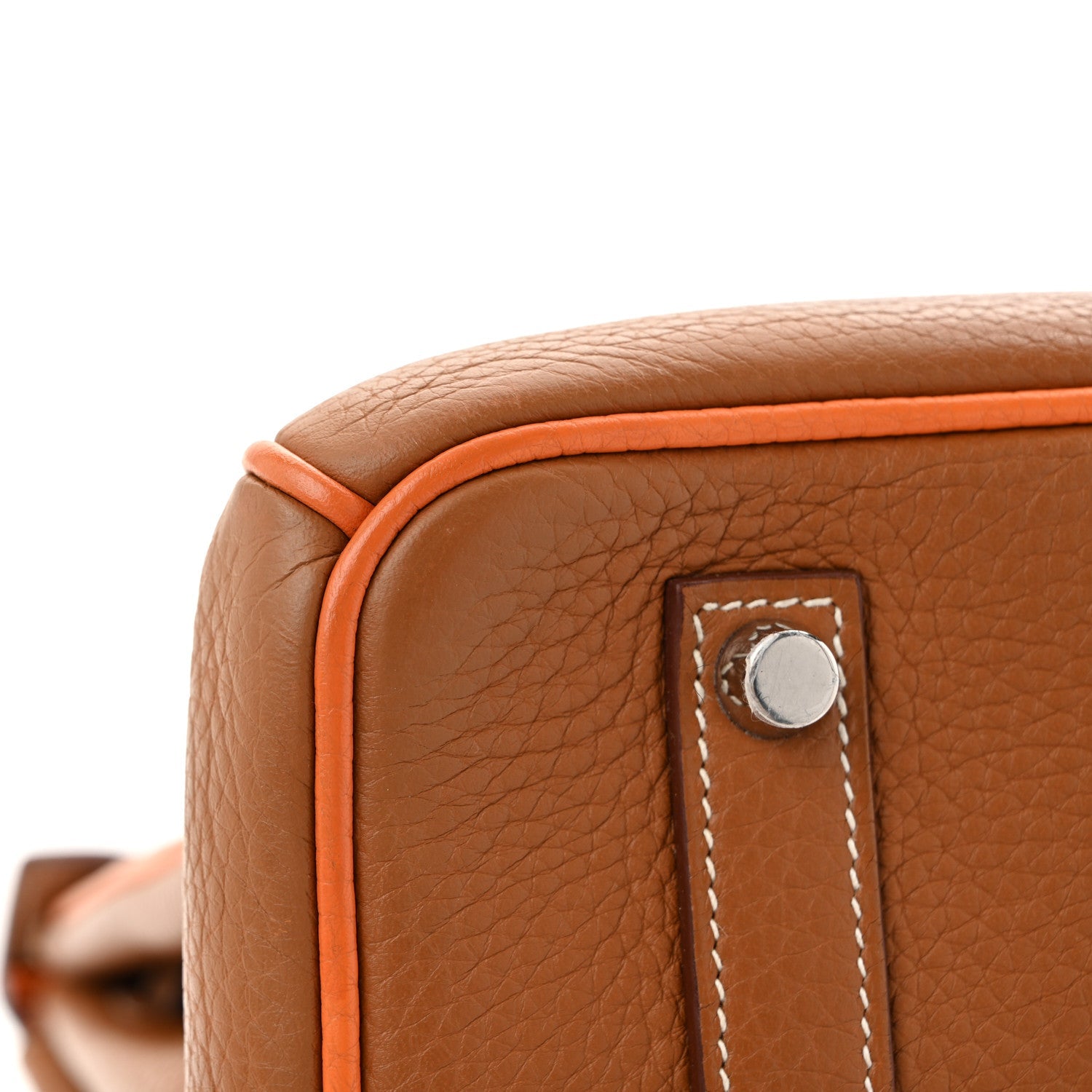 エルメス バーキン 35 HSS パーソナルオーダー Gold Orange トゴ シルバー金具 HERMES BIRKIN 35 HSS PERSONAL ORDER GOLD ORANGE TOGO SILVER HARDWARE