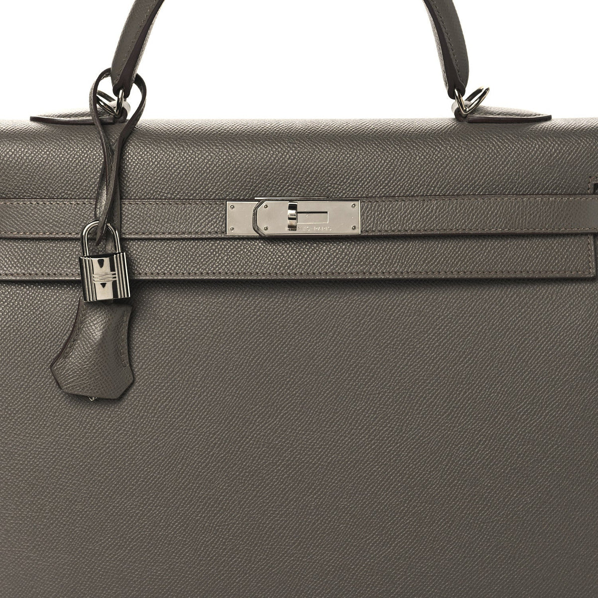 エルメス ケリー 35 外縫い Etain エプソン シルバー金具 HERMES KELLY 35 SELLIER ETAIN EPSOM SILVER HARDWARE