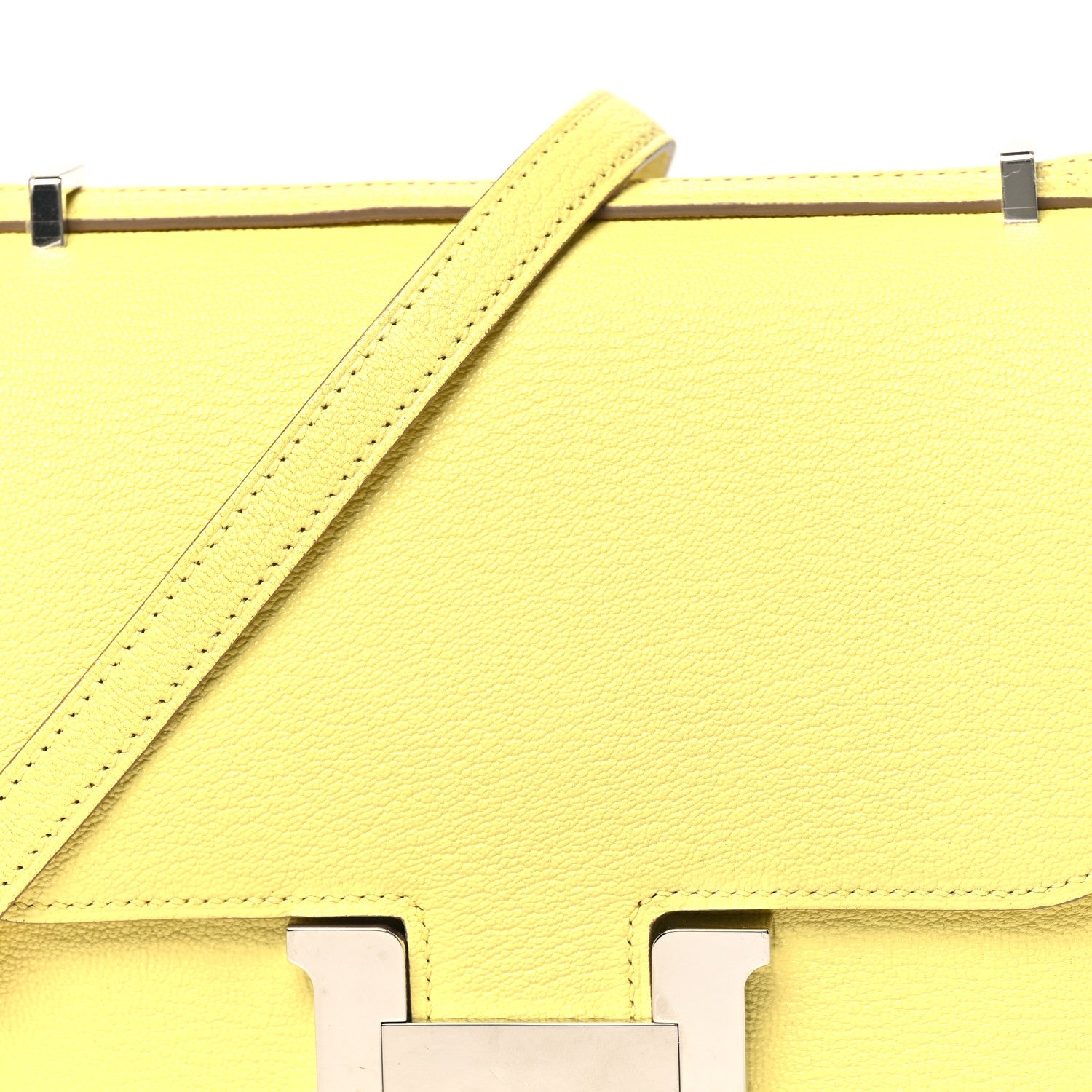エルメス ミニコンスタンス 18 Limoncello シェーブルミゾール シルバー金具 HERMES MINI CONSTANCE 18 LIMONCELLO CHEVRE MYSORE SILVER HARDWARE