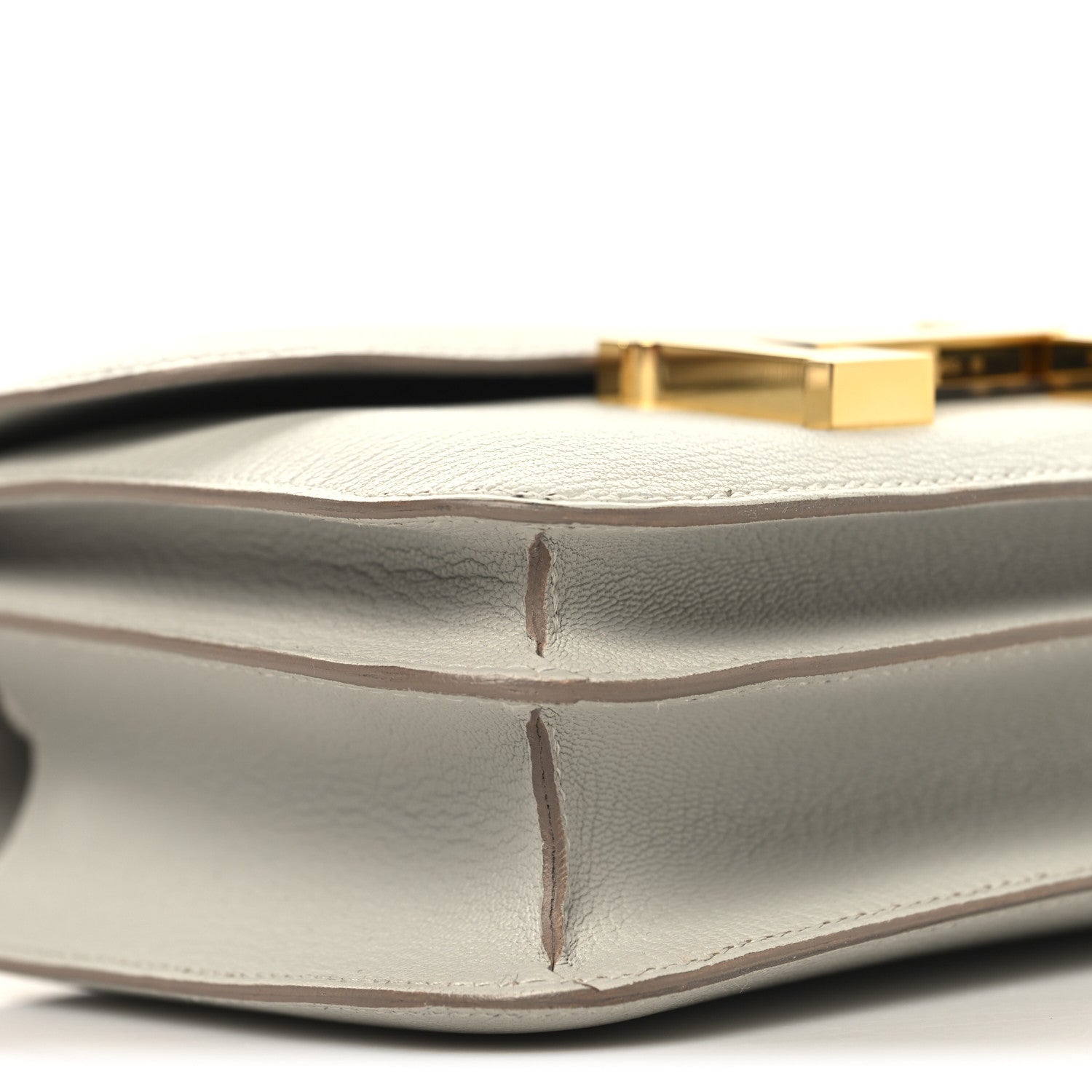 エルメス  ミニコンスタンス 18 Gris Perle シェーブルミゾール ゴールド金具 HERMES MINI CONSTANCE 18 GRIS PERLE CHEVRE MYSORE GOLD HARDWARE