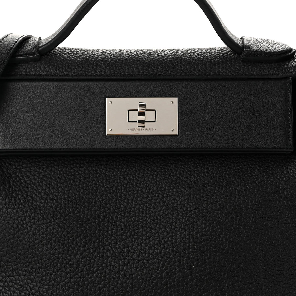 エルメス 24/24 ヴァンキャトル 29 Black スイフト / トゴ シルバー金具 HERMES 24/24 29 BLACK SWIFT / TOGO SILVER HARDWARE