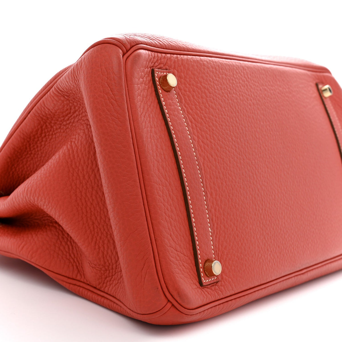 Hermès Birkin 35 Sanguine Taurillon Clemence Gold Hardware