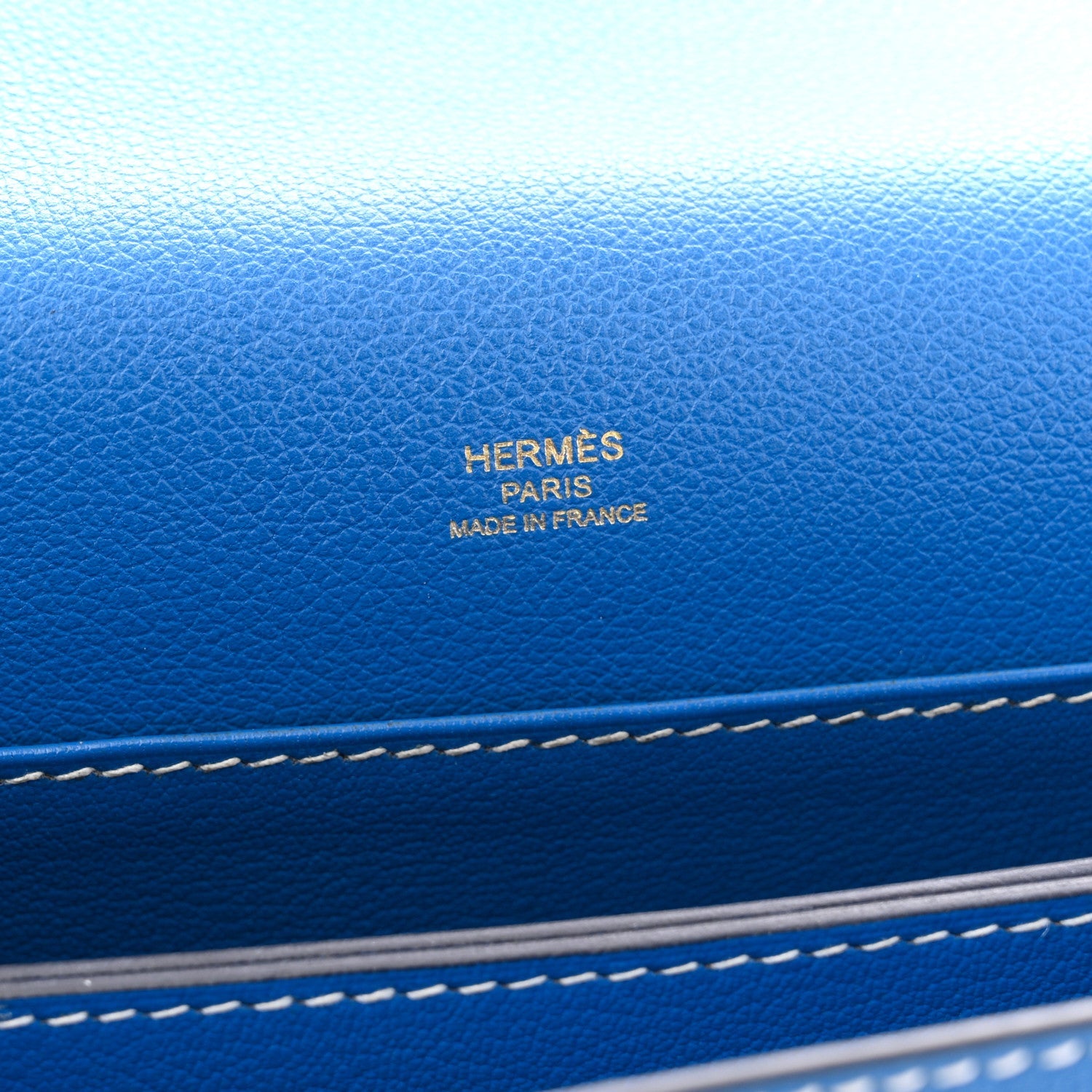 エルメス ルリ 23 Bleu Hydra エバーカラー ゴールド金具 HERMES ROULIS 23 BLEU HYDRA EVERCOLOR GOLD HARDWARE