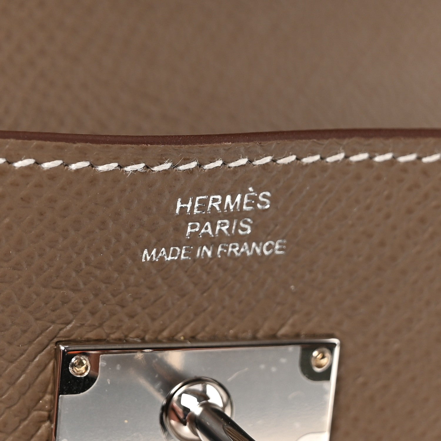 エルメス ケリートゥーゴー 長財布 Etoupe エプソン シルバー金具 HERMES KELLY TO GO WALLET ETOUPE EPSOM SILVER HARDWARE