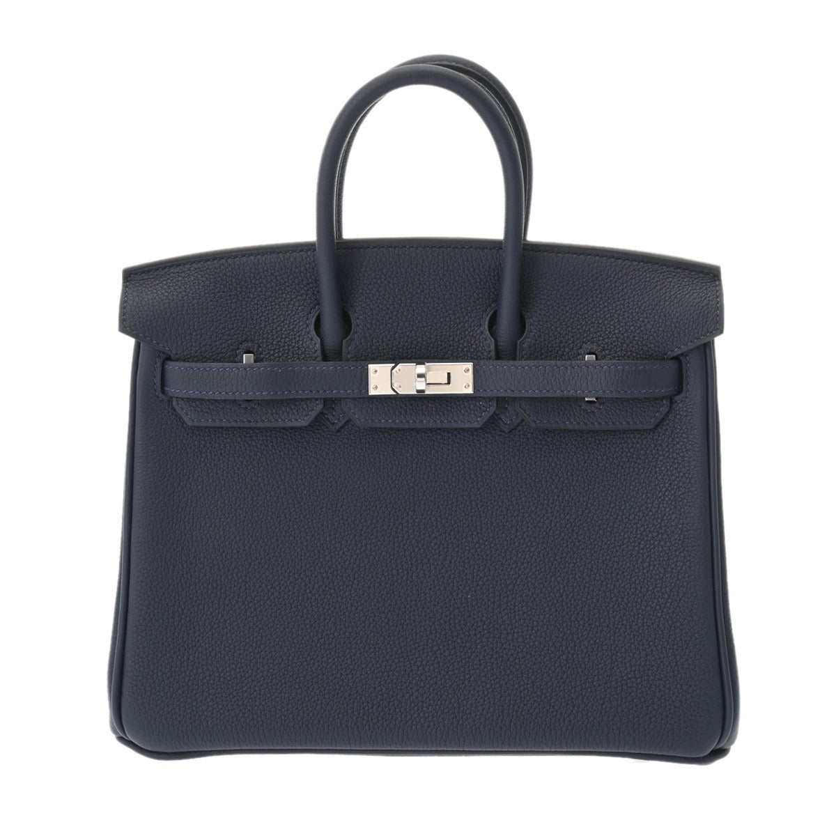 エルメス バーキン 25 Bleu Nuit トゴ シルバー金具 HERMES BIRKIN 25 BLEU NUIT TOGO SILVER HARDWARE