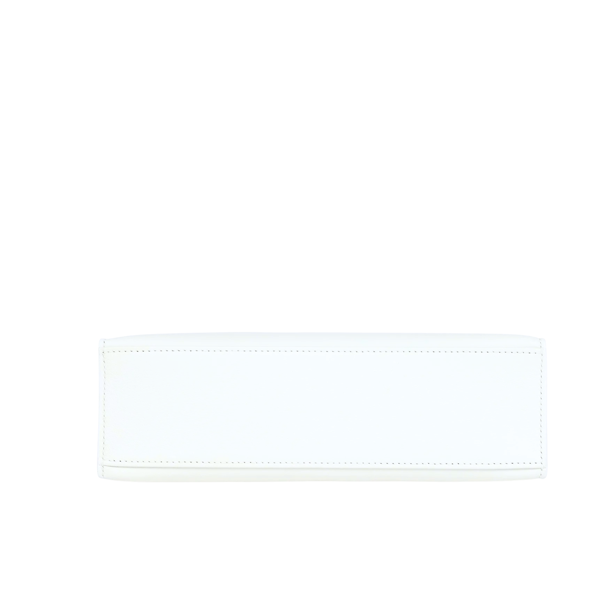 エルメス ポシェットケリー ニューホワイト スイフト シルバー金具 HERMES KELLY POCHETTE NEW WHITE SWIFT SILVER HARDWARE