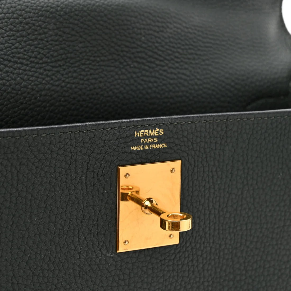 エルメス ケリー 28 内縫い Vert Fonce トゴ ゴールド金具 HERMES KELLY 28 RETOURNE VERT FONCE TOGO GOLD HARDWARE