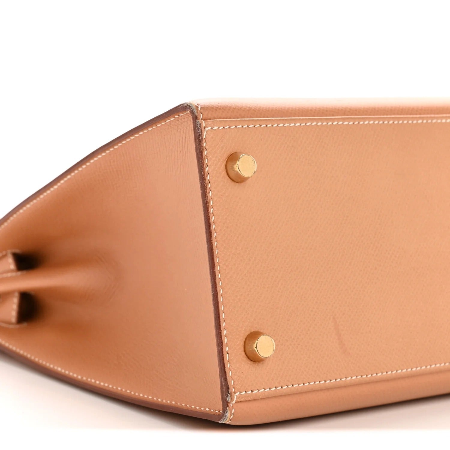 エルメス ケリー 28 外縫い Naturelle クシュベル ゴールド金具 HERMES KELLY 28 SELLIER NATURELLE COURCHEVEL GOLD HARDWARE