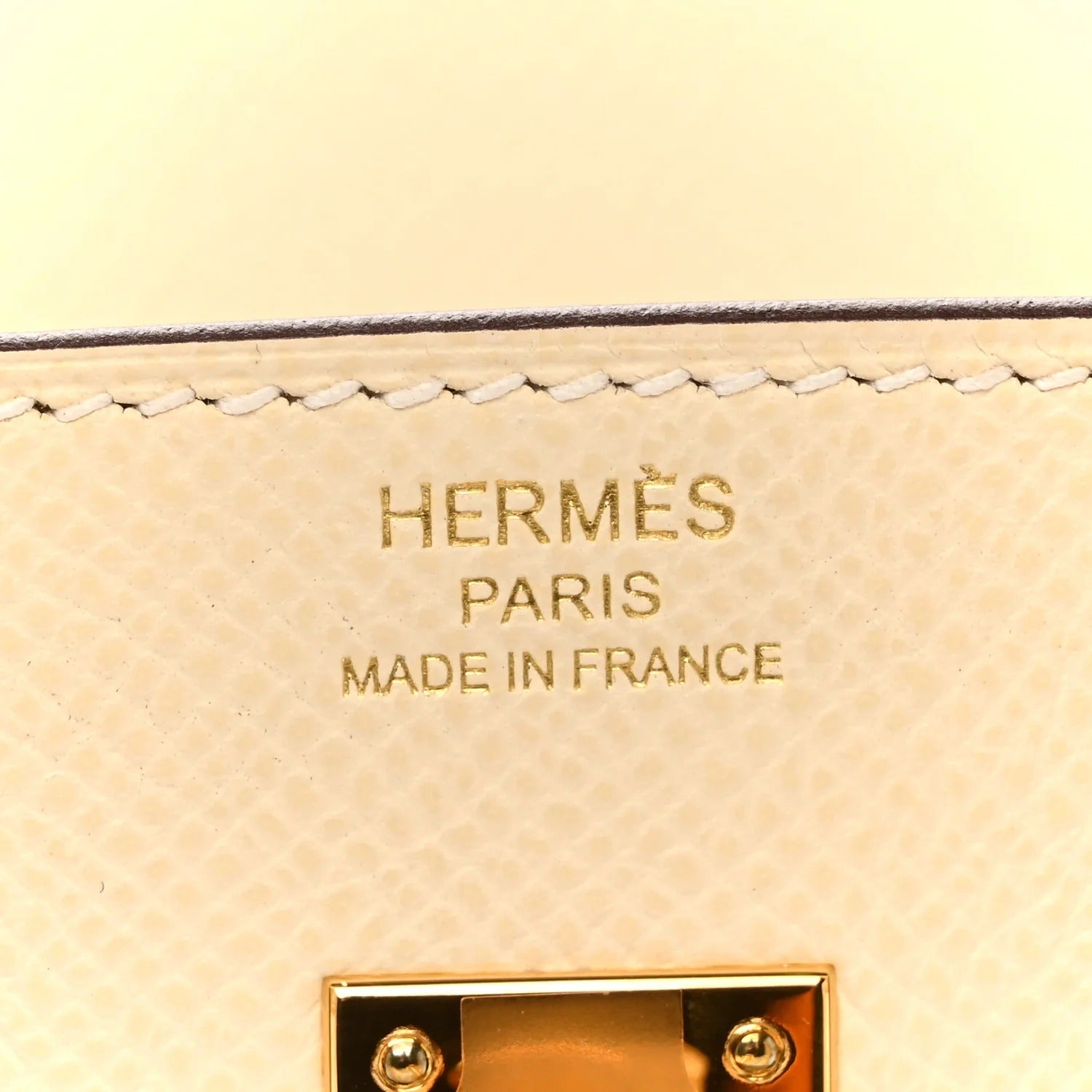 エルメス バーキン 25 外縫い Nata エプソン ゴールド金具 HERMES BIRKIN 25 SELLIER NATA EPSOM GOLD HARDWARE