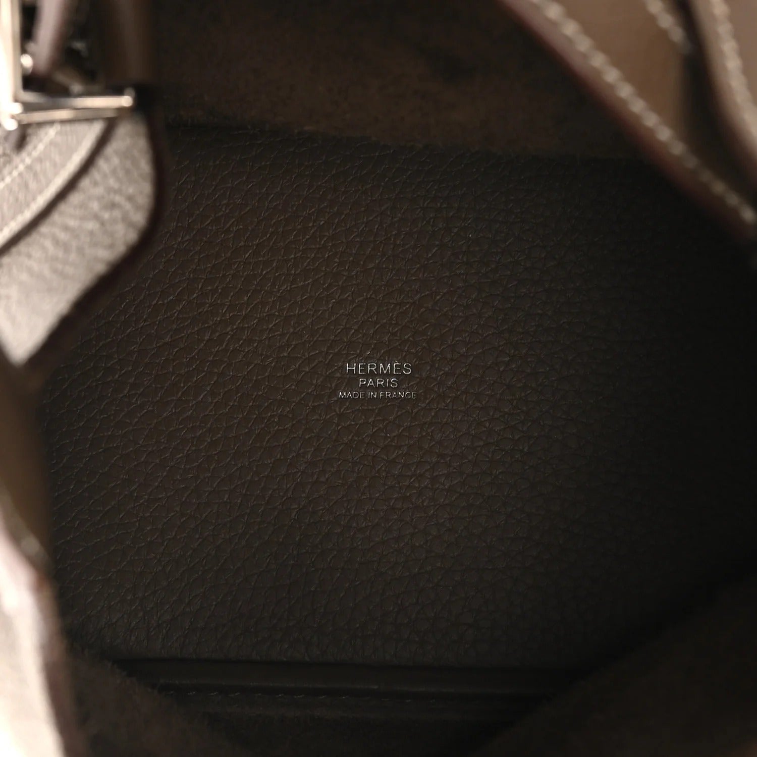 エルメス ピコタンロック PM 18 Etoupe トリヨンクレマンス ゴールド金具 HERMES PICOTIN LOCK PM 18 ETOUPE TAURILLON CLEMENCE GOLD HARDWARE
