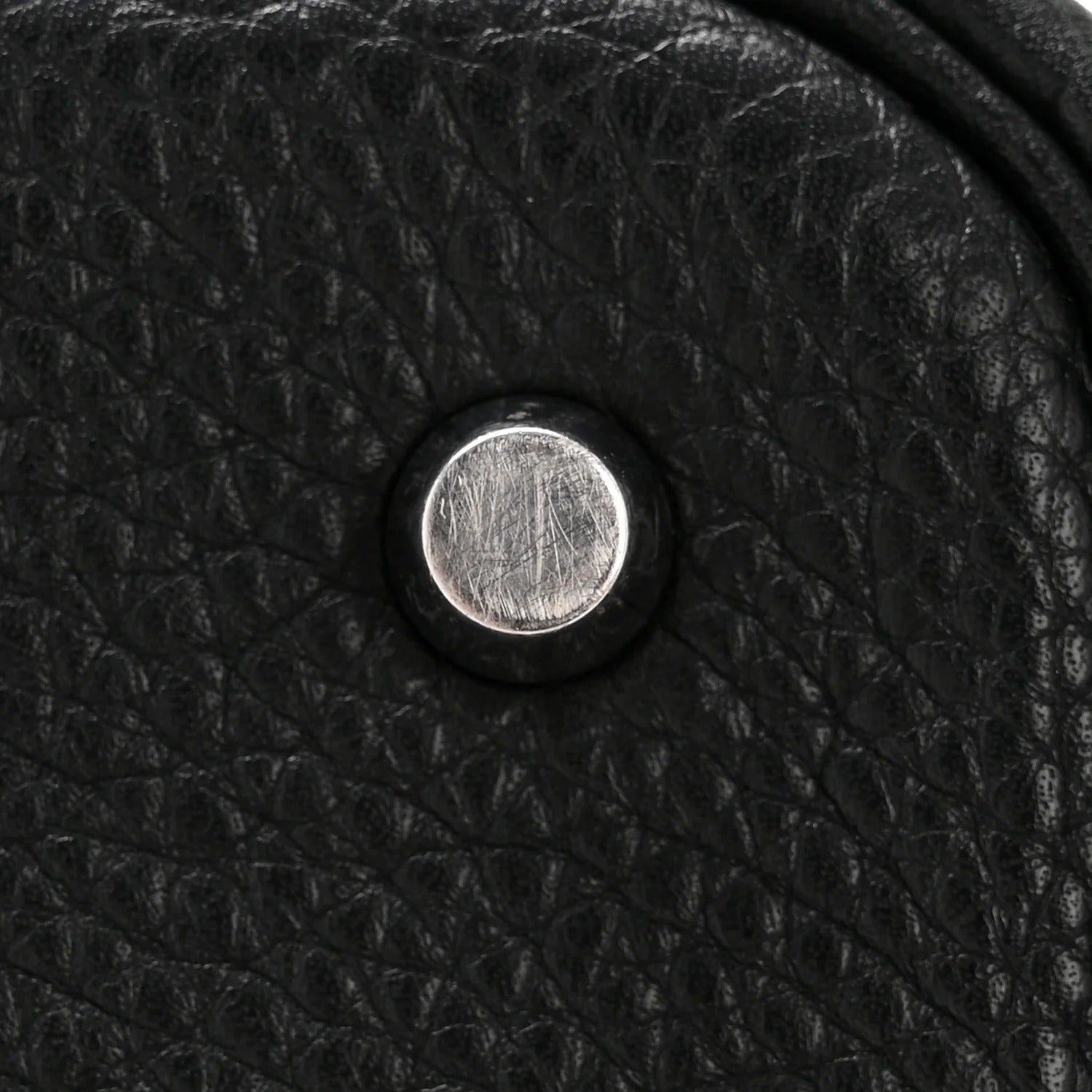 エルメス ピコタンロック MM 22 Black トリヨンクレマンス シルバー金具 HERMES PICOTIN LOCK MM 22 BLACK TAURILLON CLEMENCE SILVER HARDWARE