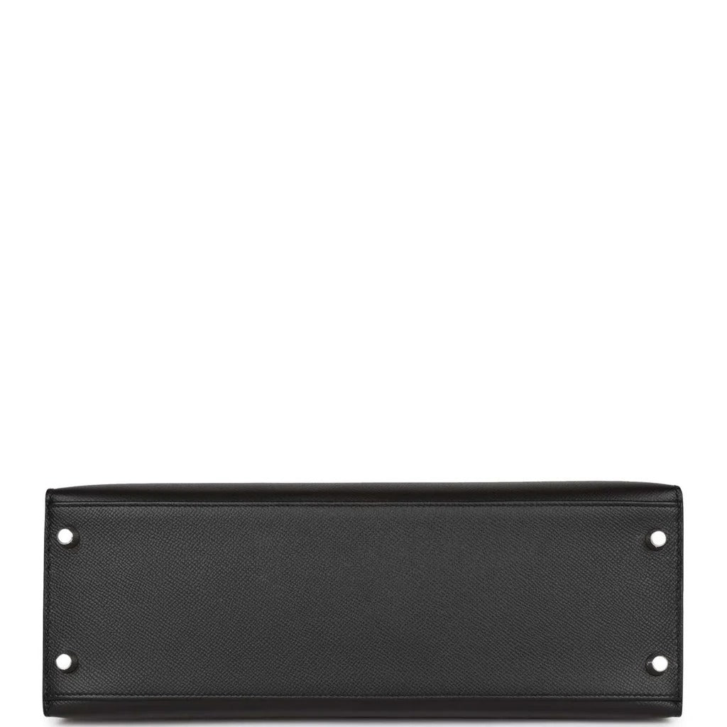 エルメス ケリー 32 外縫い Black エプソン シルバー金具 HERMES KELLY 32 SELLIER BLACK EPSOM SILVER HARDWARE