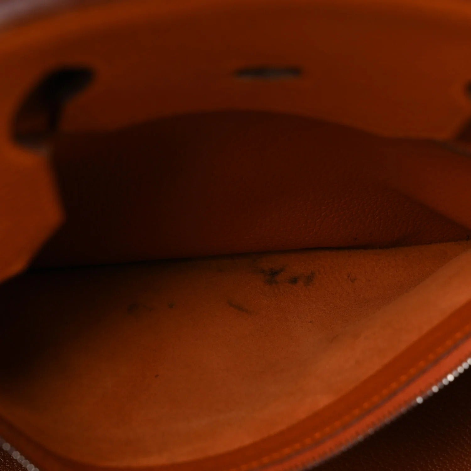 HERMES BIRKIN 35 ORANGE TAURILLON CLEMENCE SILVER HARDWARE