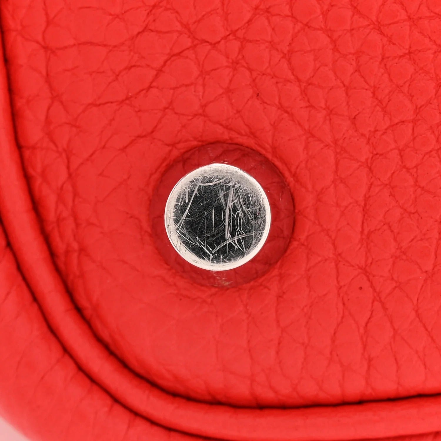 エルメス ピコタンロック PM 18 Rouge De Coeur トリヨンクレマンス シルバー金具 HERMES PICOTIN LOCK PM 18 ROUGE DE COEUR TAURILLON CLEMENCE SILVER HARDWARE