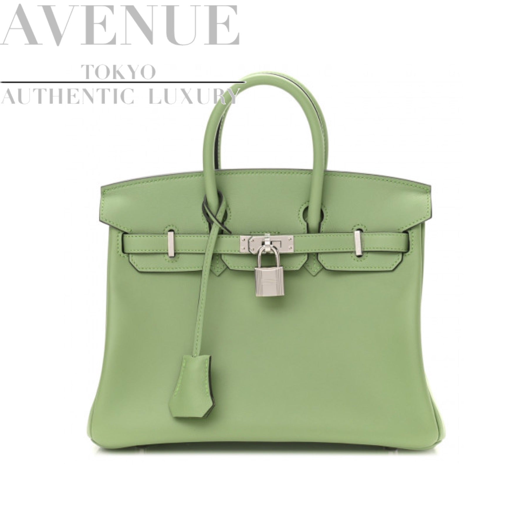 新品未使用】2023年製 エルメス バーキン25 ヴェールクリケット スイフト シルバー金具 HERMES BIRKIN25 VERT C |  AVENUE TOKYO