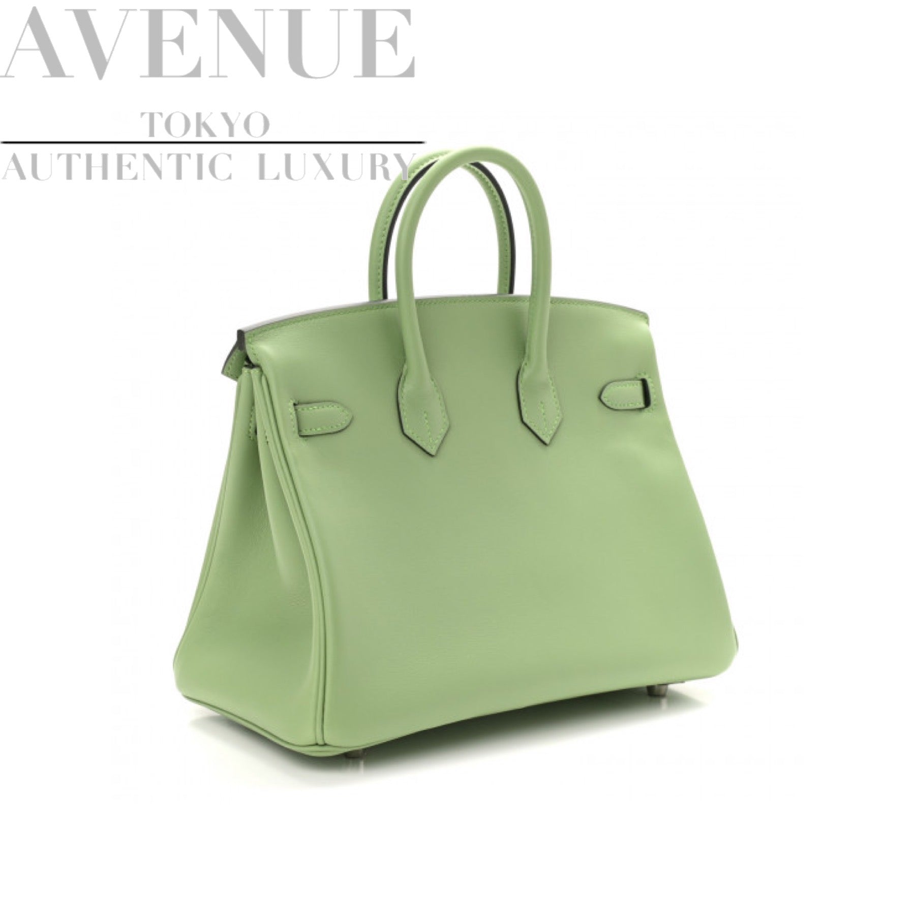 新品未使用】2023年製 エルメス バーキン25 ヴェールクリケット スイフト シルバー金具 HERMES BIRKIN25 VERT C |  AVENUE TOKYO