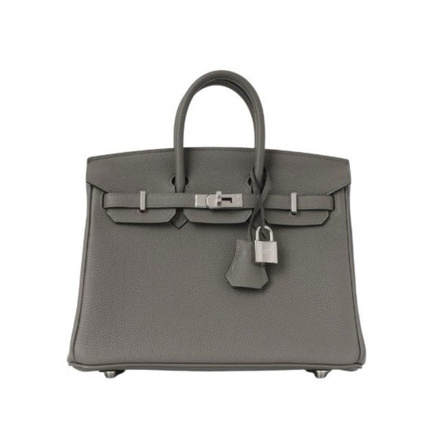 エルメス バーキン25 グリメイヤー トゴ シルバー金具 HERMES BIRKIN 25 GRIS MEYER TOGO SILVER HARDWARE