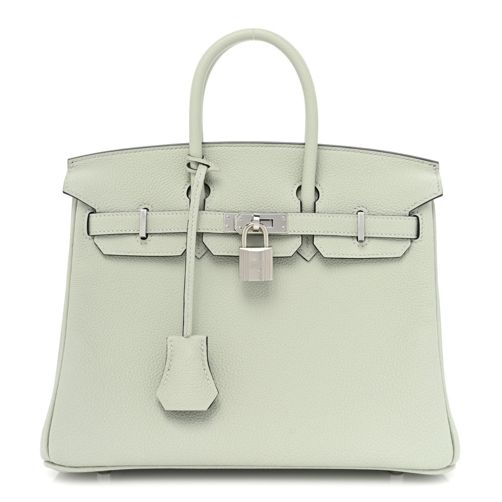 【新品未使用】2023年新色 エルメス バーキン25 グリネヴェ トゴ シルバー金具 HERMES BIRKIN 25 GRIS NEVE TOGO  SILVER HARDWARE