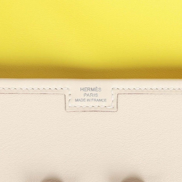 【本物保証】 箱・布袋付 超美品 エルメス HERMES ジジェエラン29 クラッチバッグ スイフト ピンク系 D刻印