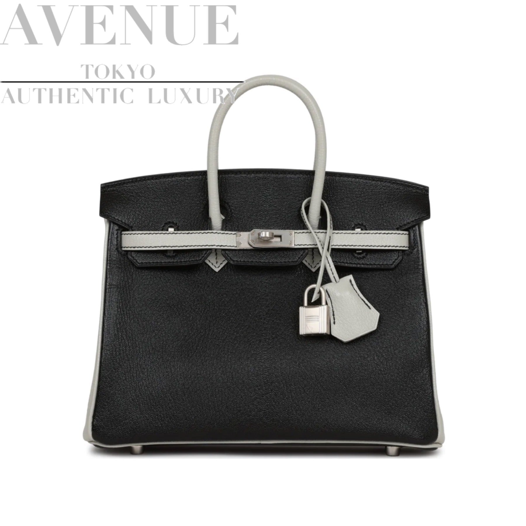 Black birkin silver hardware best sale