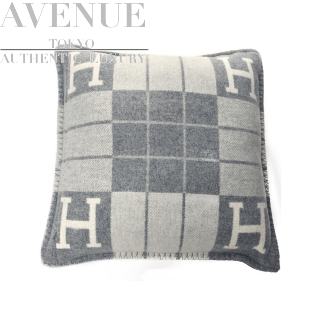 最短当天发货[全新未使用] Hermes Avalon III Pillow PM Wool Cashmere