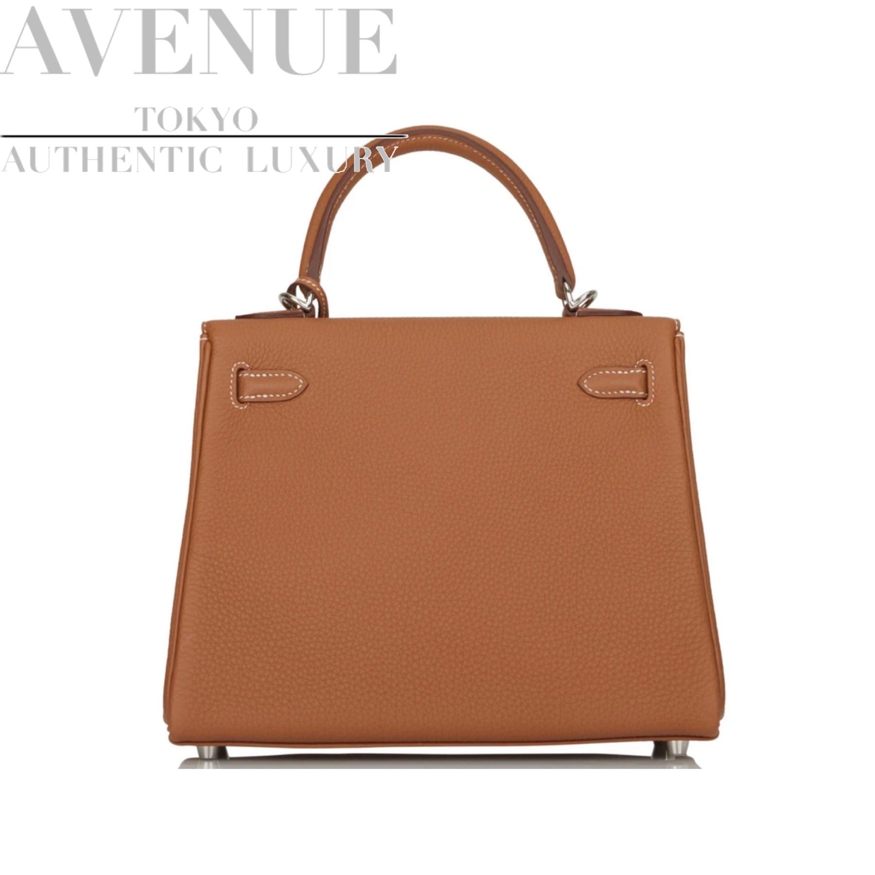 新品未使用】2020年製 エルメス ケリー２５ 内縫い ゴールド トゴ シルバー金具 HERMES KELLY RETOURNE 25 G |  AVENUE TOKYO